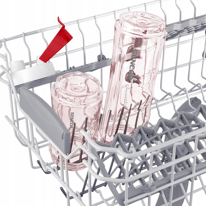 Blender kielichowy do smoothie 500W 0,6L czerwony tritan Sencor SBL 2114RD