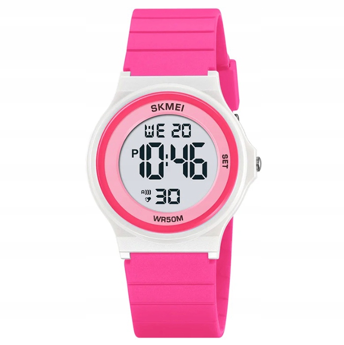 Zegarek dziecięcy SKMEI elektroniczny sportowy stoper alarm data