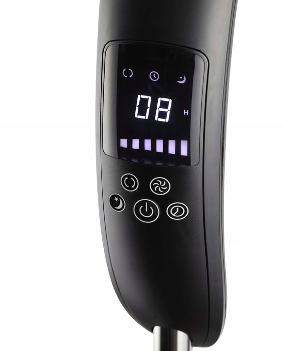 LCD WIATRAK PODŁOGOWY WENTYLATOR STOJĄCY PILOT XXL SOLIDNY I MOCNY SCHILD