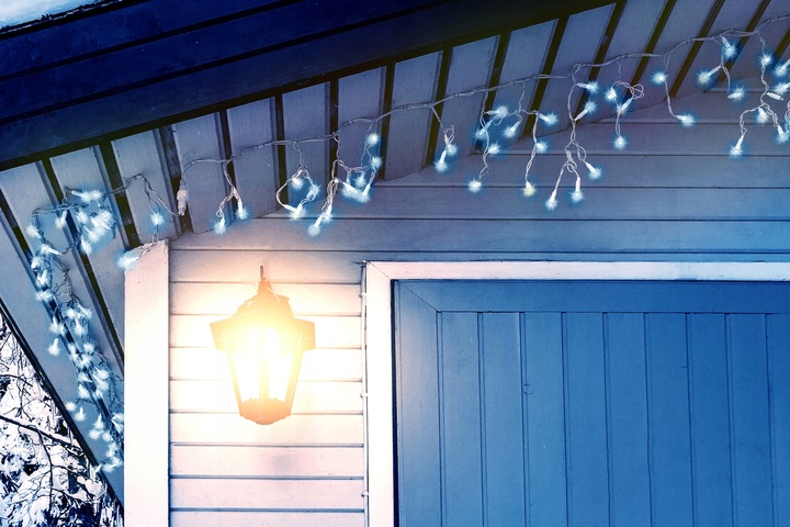 SOPLE 500 LED LAMPKI ZEWNĘTRZNE IP44 STAŁE + FLASH