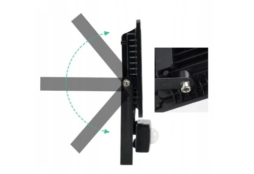 Halogen 20 W z czujnikiem ruchu sensorem