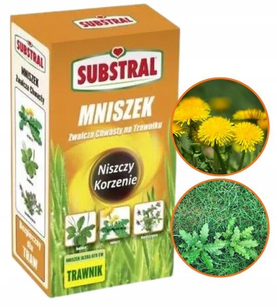 ŚRODEK NA CHWASTY W TRAWNIKU MNISZEK ULTRA 500 ml