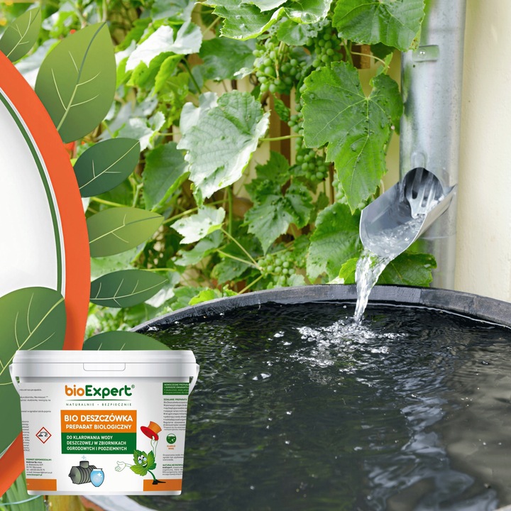 Deszczówka BIO Preparat do oczyszczania deszczówki Klarowanie 5kg BIOEXPERT
