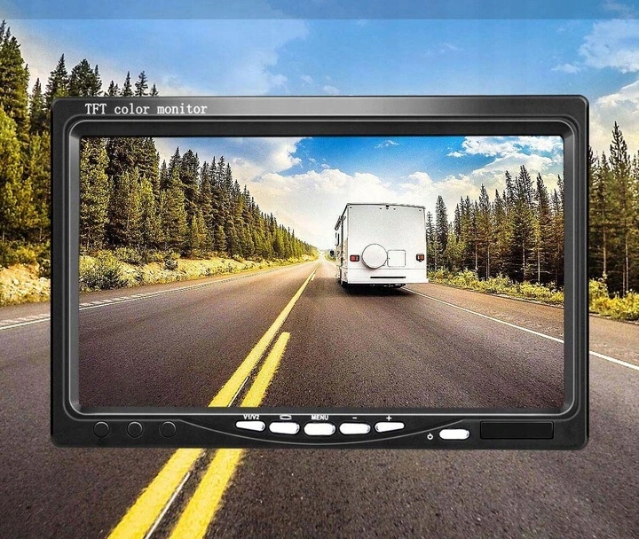 ZESTAW PARKOWANIA Kamera cofania + Monitor LCD 7'