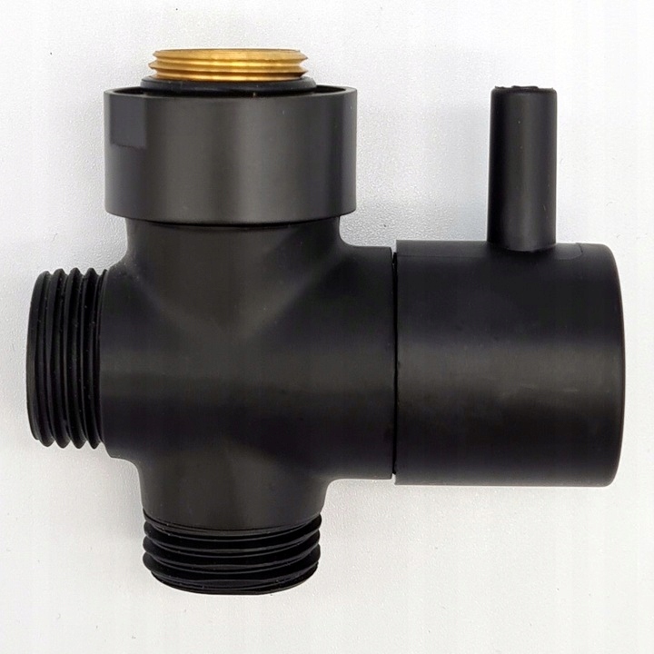 ZESTAW PRYSZNICOWY CZARNY Z DESZCZOWNICA, BATERIA, SŁUCHAWKA NATYNKOWY LOFT