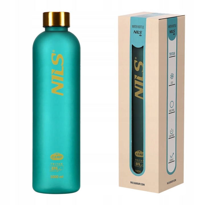 Bidon Sportowy Butelka Na Siłownię Tritanowa 1 L