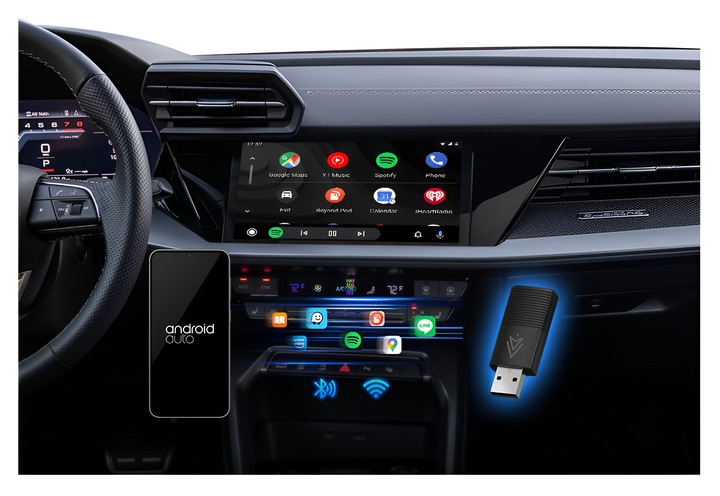 Bezprzewodowy Adapter Mini USB CarPlay do iPhone iOS