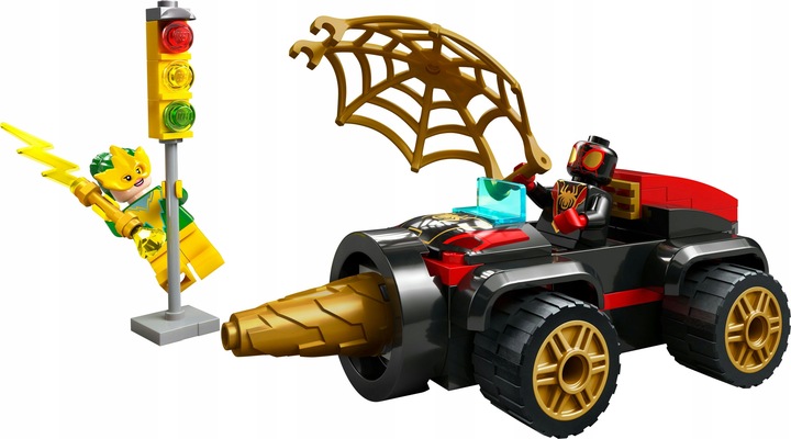 LEGO SPIDEY 10792 SAMOCHÓD SPIDERMANA POJAZD WIERTŁOWY AUTO I ELECTRO 4+