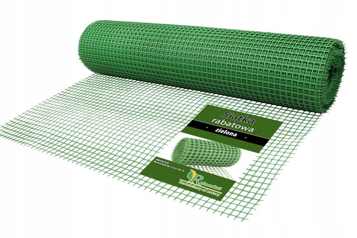 Siatka Rabatowa Dla Drobiu 1,2x10m Ochronna Na Drzewka Rabaty Zielona Ogród