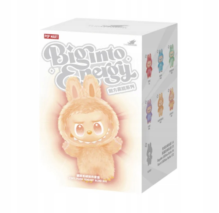 LABUBU BRELOK THE MONSTERS MASKOTKA LALKA PLUSZOWA ZABAWKA DLA FANÓW