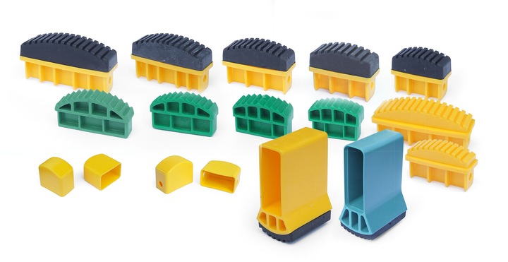 Stopki stopka uni 20x60 do drabin KRAUSE i ALVE 2 szt.