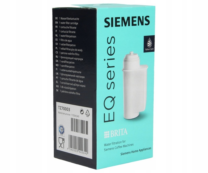 FILTR WODY INTENZA EKSPRESU SIEMENS EQ.6 plus s100