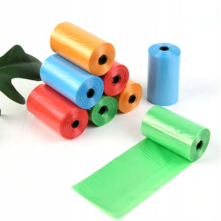 WORECZKI TOREBKI DLA PSA WORKI NA PSIE ODCHODY KUPY MOCNE 1800szt