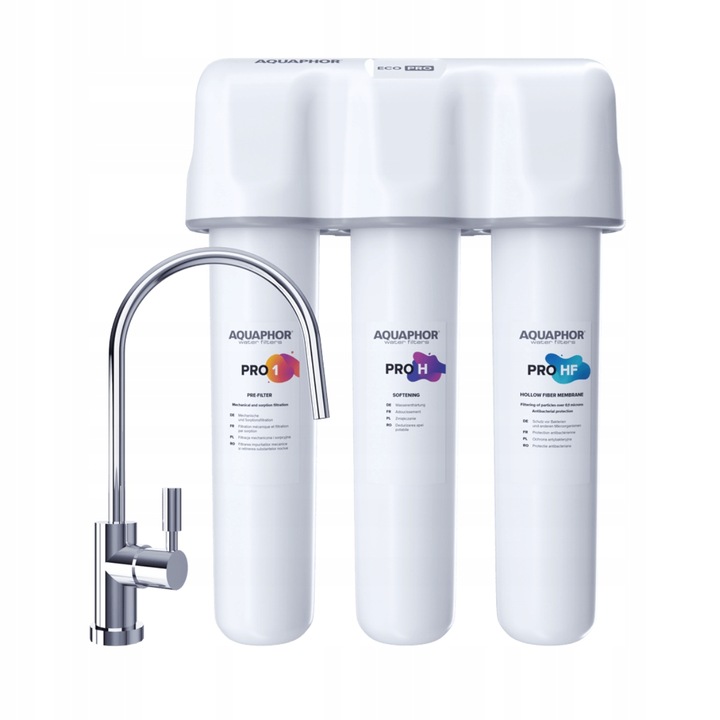 Filtr zmiękczający pod zlew Aquaphor Eco H Pro, filtr wody do kuchni
