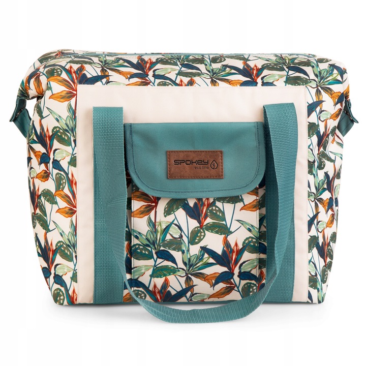 Torba termiczna plażowa z izolacją duża 28 litrów na ramię Spokey ECO WAY