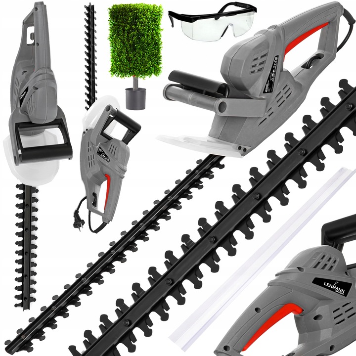 NOŻYCE ELEKTRYCZNE DO ŻYWOPŁOTU KRZEWÓW GAŁĘZI SEKATOR LEHMANN 1500W OSTRE