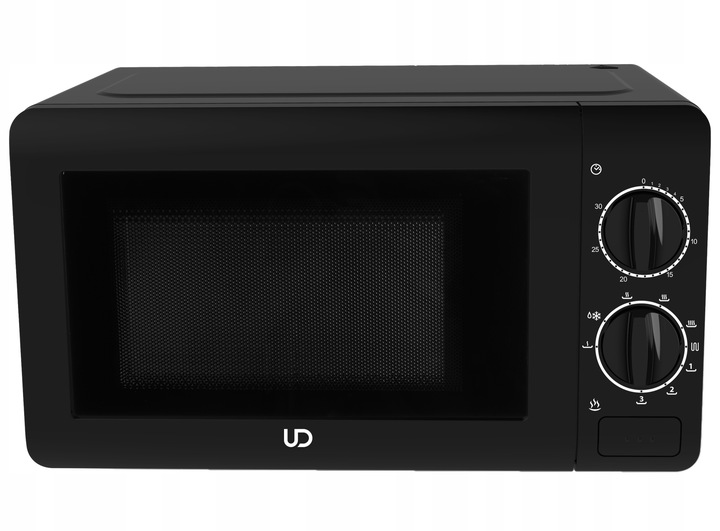 CZARNA KUCHENKA MIKROFALOWA UD MIKROFALÓWKA MIKROFALA WOLNOSTOJĄCA GRILL