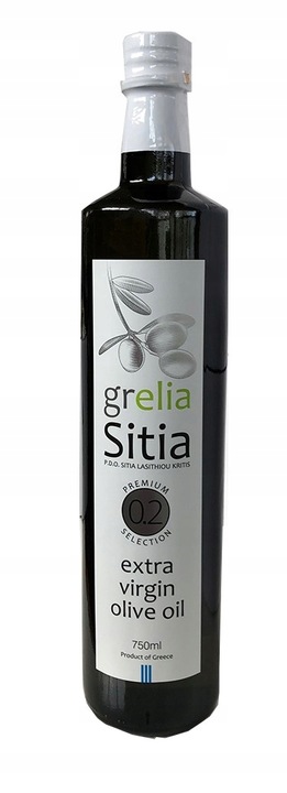 Super GRECKA oliwa z oliwek Sitia 0,2% 750ml NOWE ZBIORY data 10/26