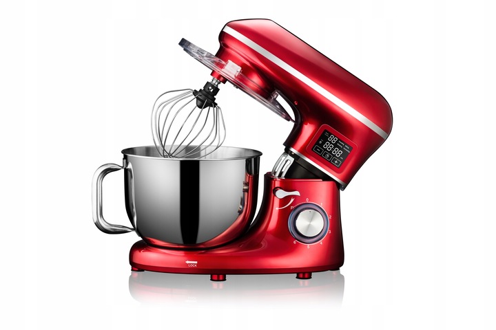 ROBOT KUCHENNY PLANETARNY MIKSER KERCH MYCHEF PODGRZEWANA MISA RED 6,2L