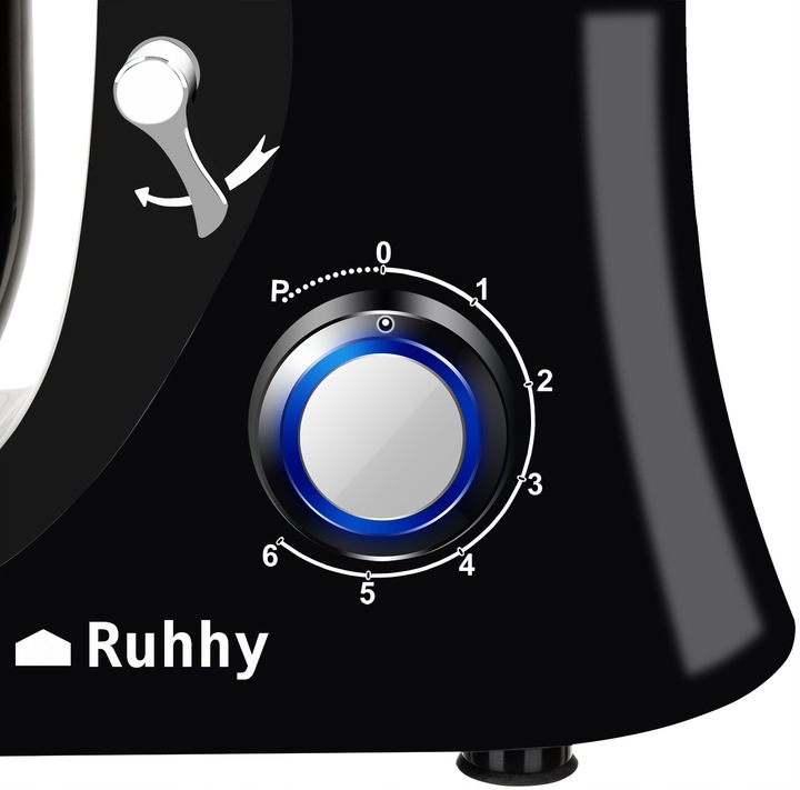 Robot Kuchenny Planetarny Mikser Zestaw Misa 6,2l Wielofunkcyjny 2200W MOC