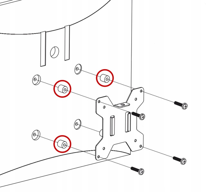 Regulowany Uchwyt Biurkowy do Monitora LCD 13"-27" Solidny Certyfikowany