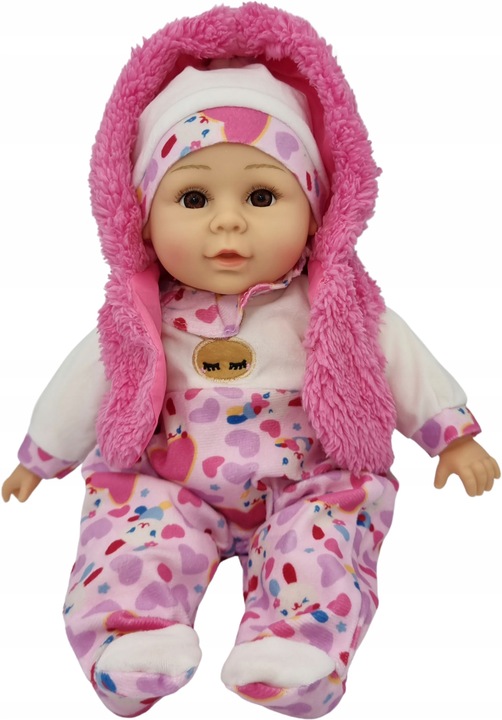 LALKA BOBAS MÓWI I ŚPIEWA POLSKI 35CM + Butelka_73