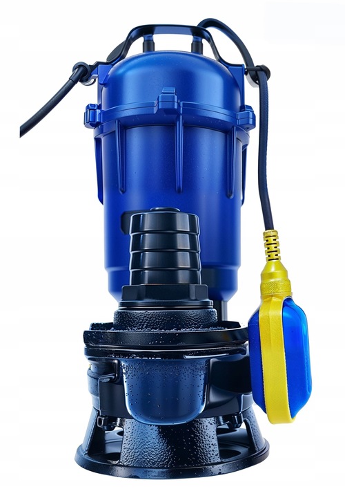 POMPA DO WODY BRUDNEJ SZAMBA Z ROZDRABNIACZ-EM 3850W ZATAPIALNA PŁYWAK-IEM