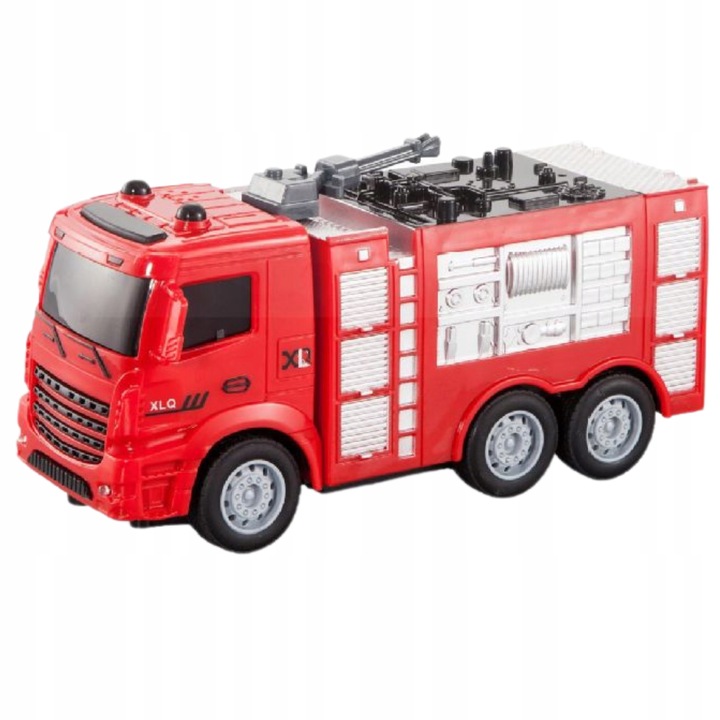 STRAŻ POŻARNA WÓZ POJAZD STRAŻACKI ZDALNIE STEROWANY MAŁY STRAŻAK DŹWIĘK