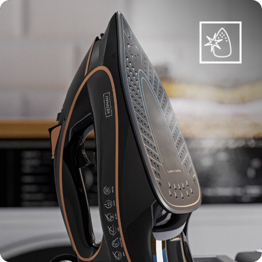 Żelazko parowe Kernau KSSI 3101 C 3200W Wyrzut pary 25-35 g/min Anti-Drip