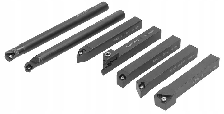 ZESTAW NOŻY TOKARKISCH SKŁADANYCH NÓŻ TOKARSKI