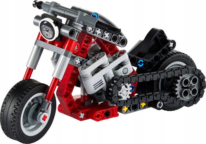 LEGO 42132 Technic Motocykl Motor Chopper 2w1