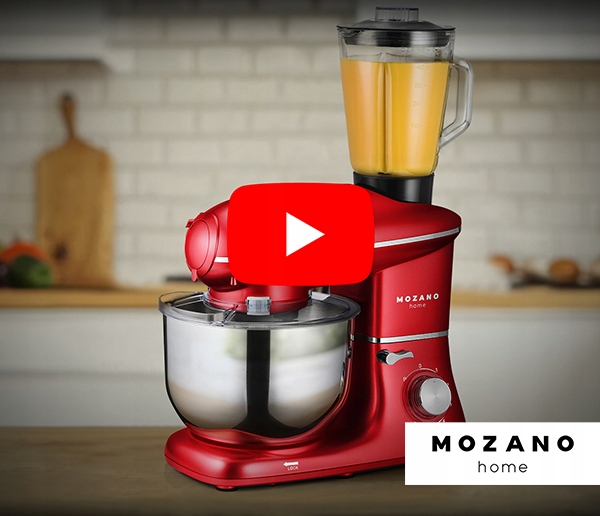 ROBOT KUCHENNY PLANETARNY MIKSER BLENDER DO MIĘSA 4w1 MISA 6,2L + PRZEPISY