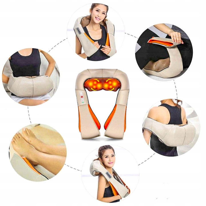 MASAŻER ROZLUŹNIAJĄCY PLECÓW SZYI KARKU RAMION