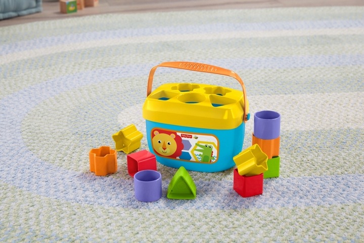 SORTER KLOCKÓW KSZTAŁTÓW FISHER PRICE PIERWSZE KLOCKI MALUCHA