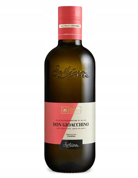 Sabino Leone Don Gioacchino DOP WLOSKA NR 1 Oliwa z Oliwek Extra VIRG.500ml