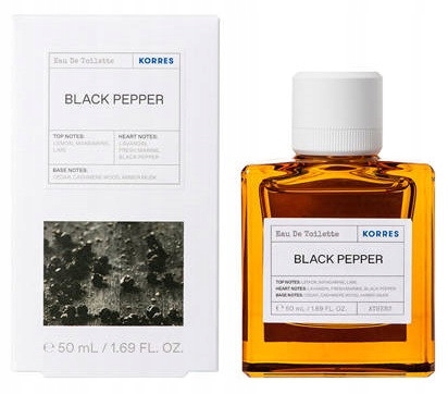 KORRES Black Pepper - Woda Toaletowa 50 ml