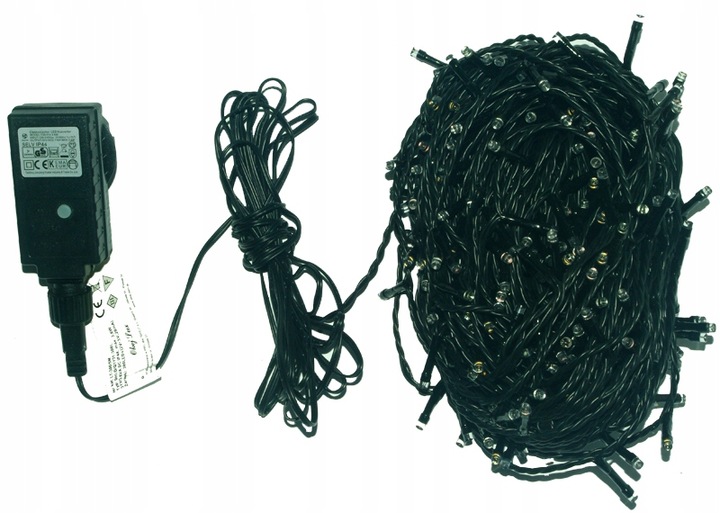 SOPLE ZEWNĘTRZNE 25M FLASH 500LED LAMPKI CHOINKOWE