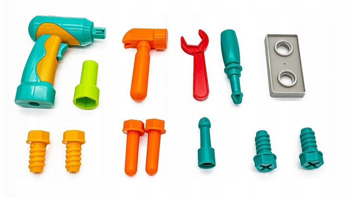 Auto do skręcania rozkręcania mały mechanik jeździ gra interaktywny