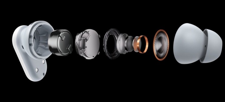 BIAŁE SŁUCHAWKI DOKANAŁOWE OPPO Enco Buds2 Pro Do Telefonów Bluetooth