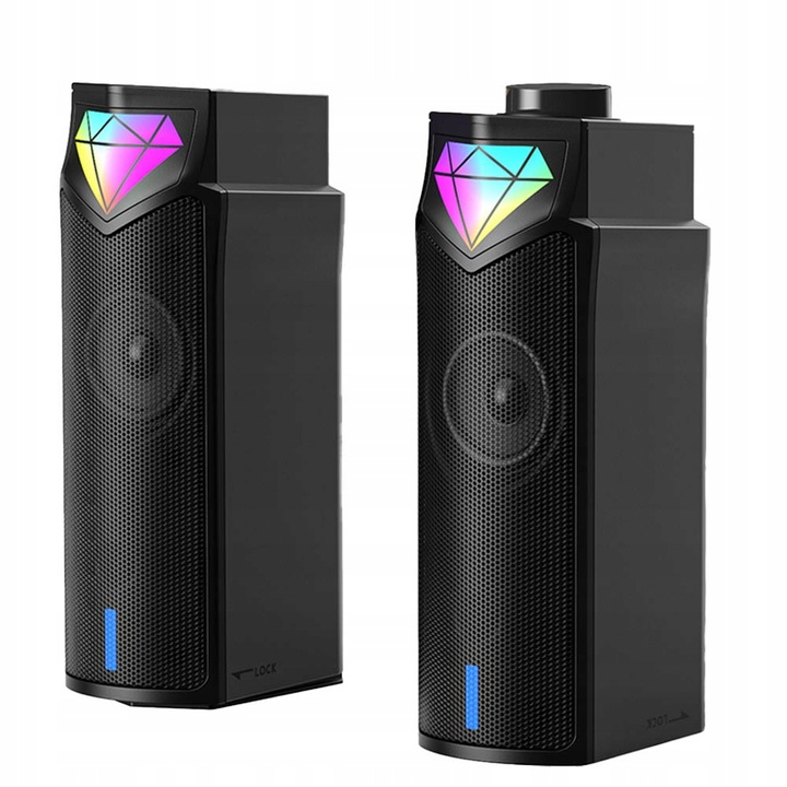 ONIKUMA L1 GŁOŚNIKI GAMINGOWE USB RGB SOUNDBAR DO KOMPUTERA GRANIA BT 5.3