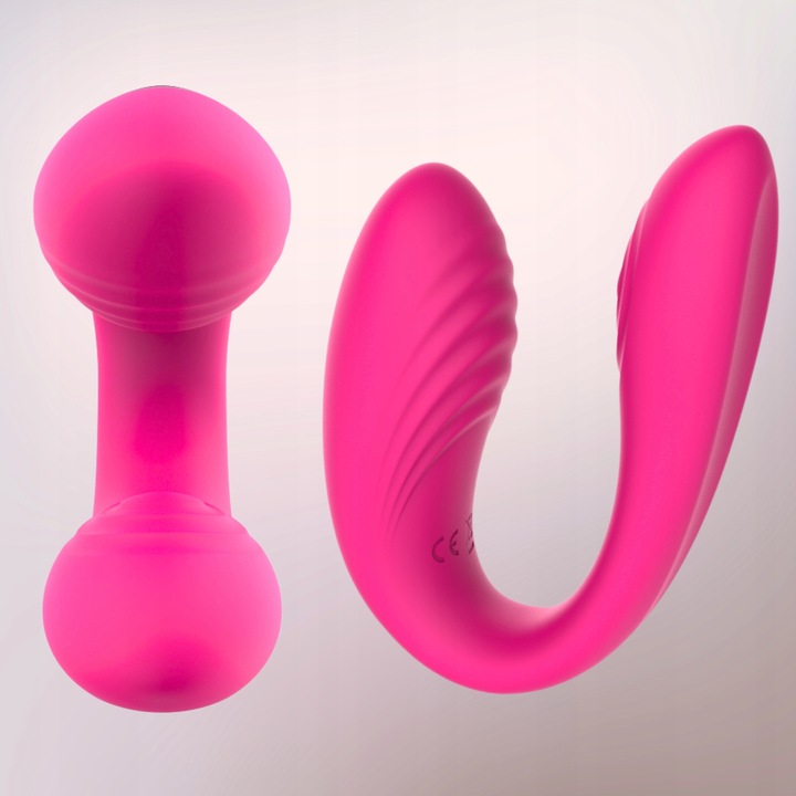 WIBRATOR DLA PAR masażer punktu G łechtaczki i penisa prezent NA WALENTYNKI