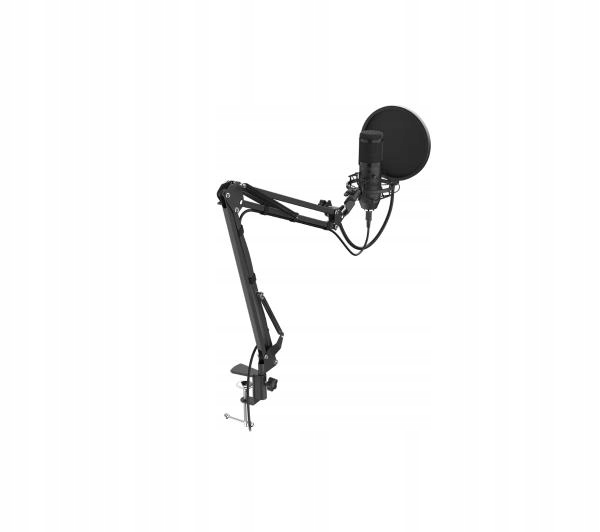 MIKROFON KRUX EDIS 1000 STEAMING UCHWYT POP FILTR USB