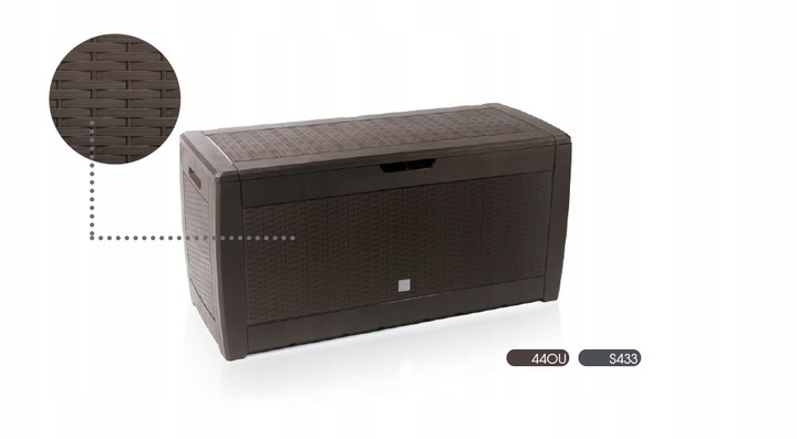 Skrzynia do ogrodu, na taras 310L MBR310 Antracyt