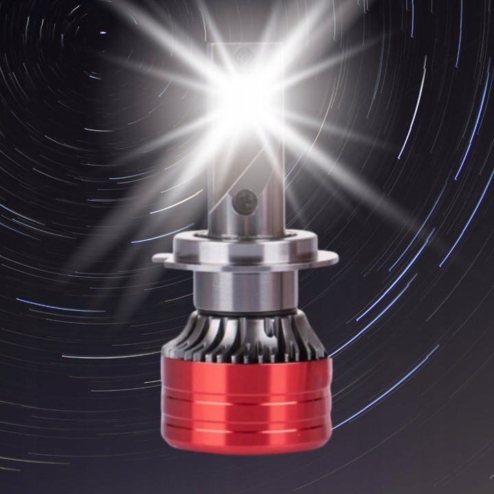 ŻARÓWKI V13 LED H7 BARDZO MOCNE 22000LM CANBUS 6000K