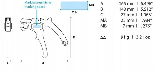 Automatyczny Ściągacz do Izolacji JOKARI 20050 Super 4 Puls Ściągaczki