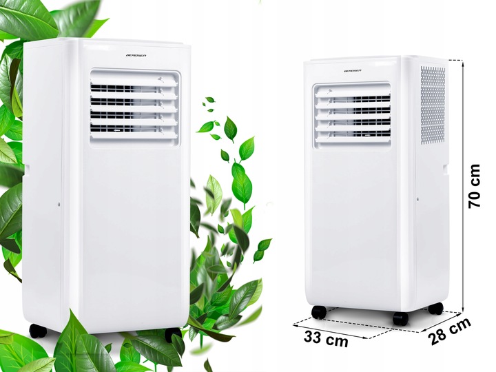 Klimatyzator Przenośny 2,9kW WiFi Osuszacz 40m2 26l BD-580