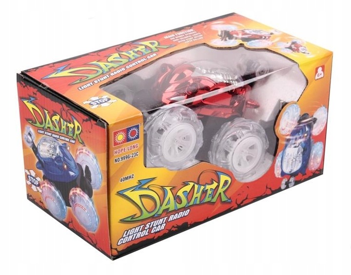 AUTO AKROBATA TWISTER KASKADER TAŃCZĄCY SAMOCHÓD DUŻY SZALONE AUTKO