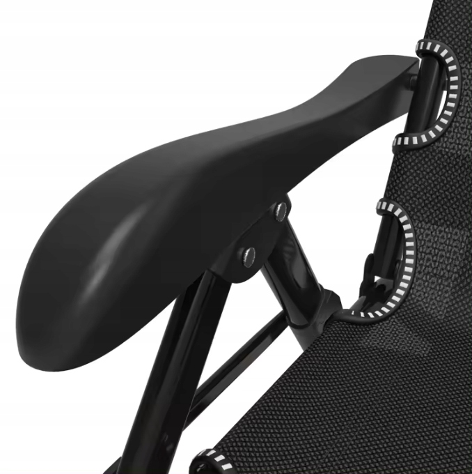 LEZAK OGRODOWY REGULOWANY 2 W 1 FOTEL + LEŻANKA