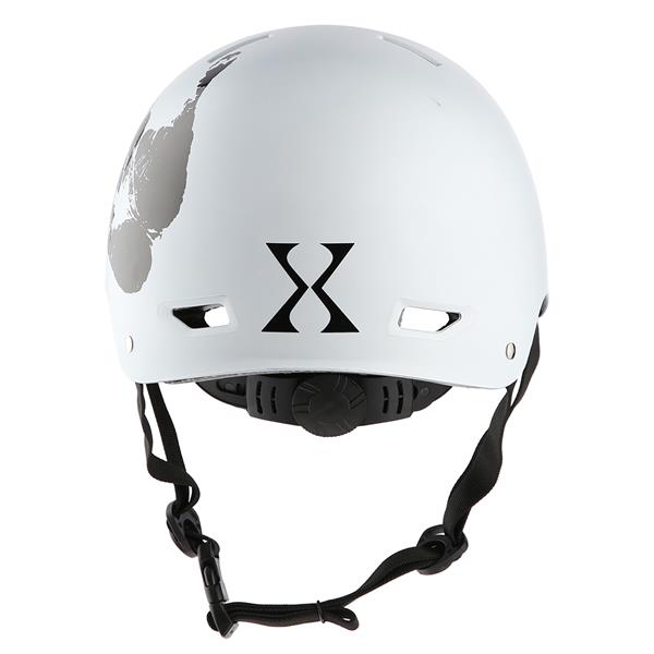 KASK NILS EXTREME BIAŁY ROZMIAR M 52-59 CM REGULOWANY WYTRZYMAŁY