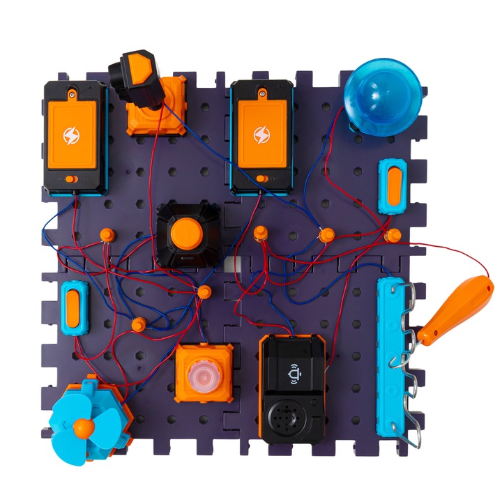 NAUKOWIEC LABORATORIUM ELEKTRONIKI DLA DZIECI ZESTAW EDUKACYJNY DLA DZIECI
